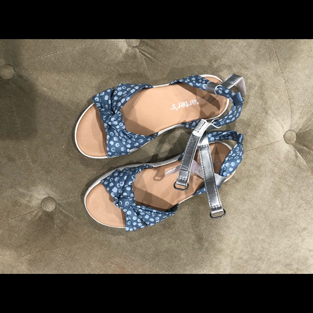 Girls sandals size 13 never worn